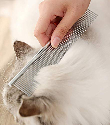 Maxshop Dog Grooming Scissors with Safety Round Tips, Heavy Duty Titanium Pet Grooming Trimmer Kit, Professional… - Image 7