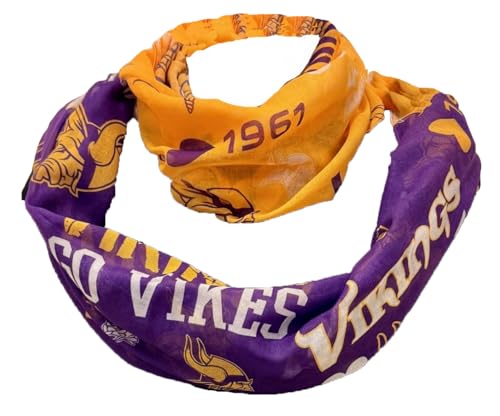 Écharpe Infinity NFL de couleur divisée FOCO idéale pour les stades