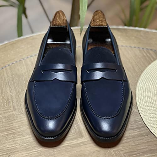 Zapatos sin cordones hombre para negocios y traje formal de boda 2