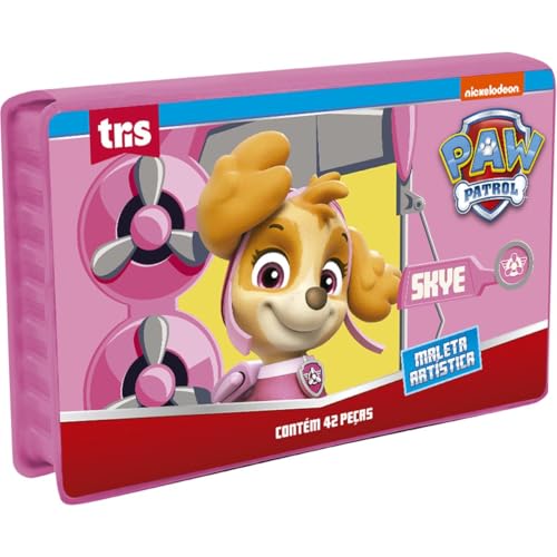 Maleta para Pintura, Patrulha Canina Skye, 42 peças, Summit