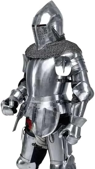 Medieval Knight Armor Set – Full Body Steel Battle Armor for SCA, LARP & Reenactment | Authentic Wearable Knight Suit of Armor Costume