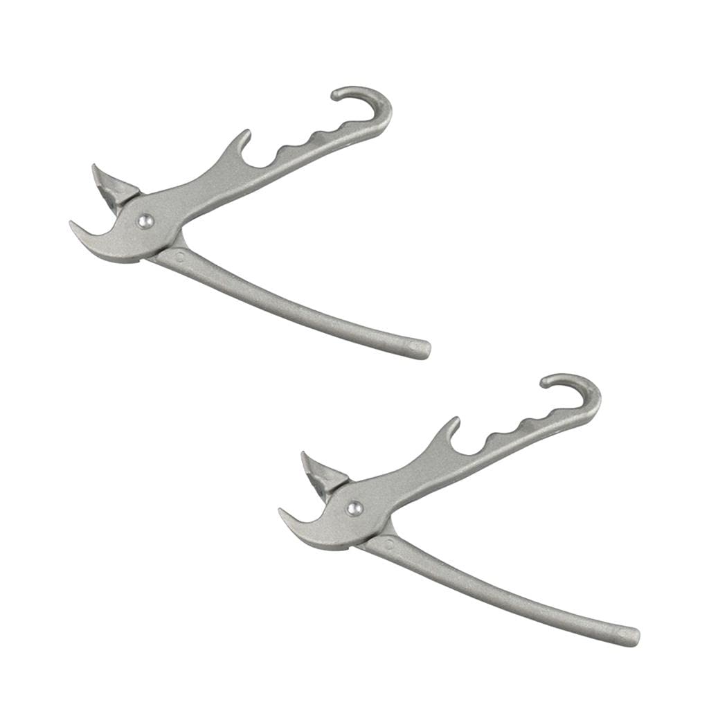 UJEAVETTE Aluminum Anti-hot Pizza Pan Hot Pot GriABSer Baking Tray Clamp Bakeware 2X-image-19