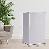 ASCOLI 85L Under Counter Fridge, Freestanding Larder, Direct Cooling, Reversible Door, Defrost, Adjustable Temperature Control, LED Light - Image 2