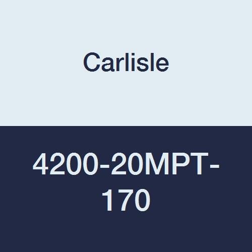 CARLISLE 4200-20MPT-170 Rubber Panther Plus Synchronous Belt, 165.4
