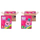 Baby Pants Calzón Entrenador Niña Talla Mediana 96 Pañales + Talla G 96 Pañales