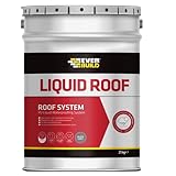 Everbuild Liquid Roof | All Weather Roofing System Ideal for Concrete, Mortar and Metals - Slate Grey - 21 kg
