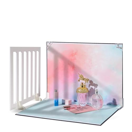 16x11.5 Inch Photo Backdrop Board Small Product Photography Backdrop Kit,