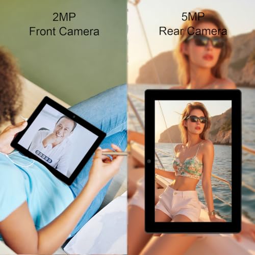 Image of 10.1 inch Window s 11 Touchscreen Tablet PC,In tel Processor,6GB RAM 128GB Storage,6000mAh Battery,Dual Band 2.4&5G WiFi Bluetooth Lightweight Portable Mini Laptop Tablet for School Business Office Travel