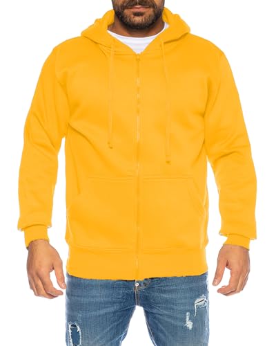 Raff & Taff Herren Zipper Hoodies Kapuzenjacke Sweatjacke Übergangsjacke...