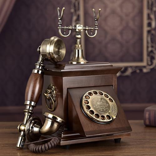 Téléphone fixe filaire rétro HJMMWT de bureau vintage - 4