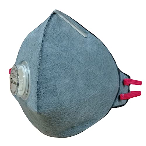 Image of VENUS V-425 SLOV-V FFP2 Welding Respirator Mask | CE Approved | Flame Retardant Dust Mask with Exhalation Valve | Chemical Odor Relief | Adjustable Nose Clip for Welding & Grinding