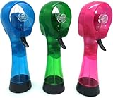 BJPEY Water Misting Fans Portable Personal Handheld Spray Fan Cooling Outdoor Cooler, Pack of...