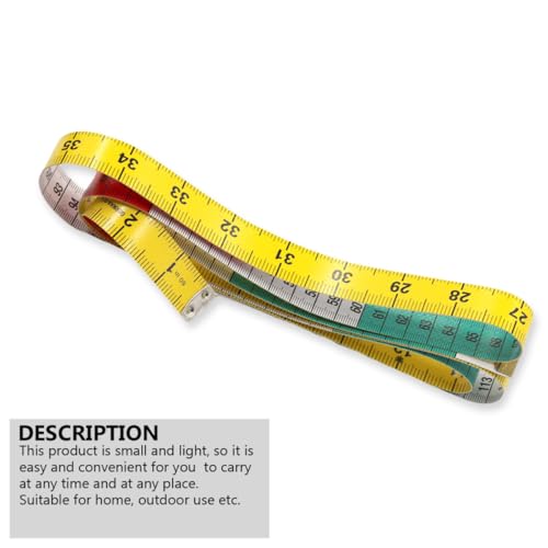 Set de 3 cintas métricas portátiles de 150 cm miniatura 7