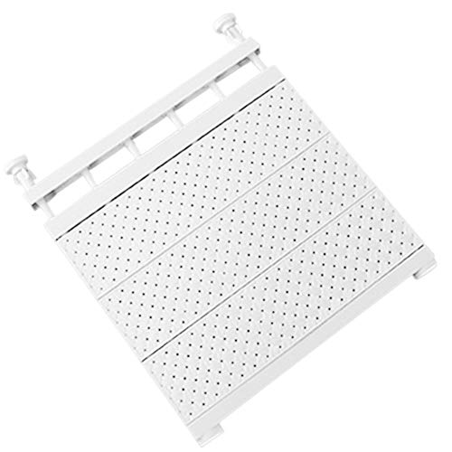 Gmxop - Estante de almacenamiento ajustable para armario, montado en la pared,...