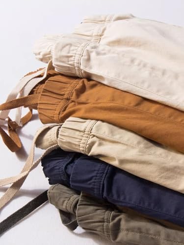 LIXINGHEITANG Casual Pants Mens Summer Thin Loose Cotton -Stretch Japanese Trousers3