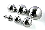 Lucky Seven Bath Bomb Mold Set, 7 Sizes (1.0', 1.5', 2.0', 2.5', 3.0', 3.5', 4.0') Heavy Duty Stainless Steel, Won't Dent
