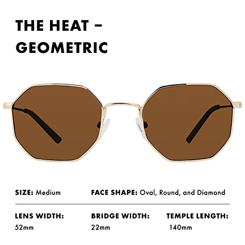 Prive Revaux DB Touch Rimless Sunglasses – Handcrafted, Scratch & Impact Resistant Lenses with 100% UV Protection3