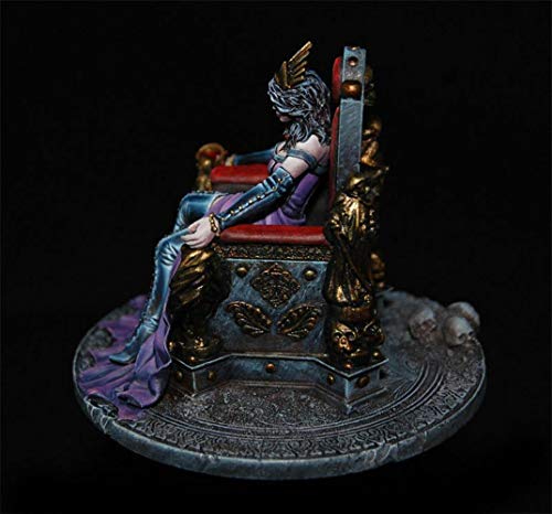 Figura de resina 54mm Vampire Woman con base miniatura 2