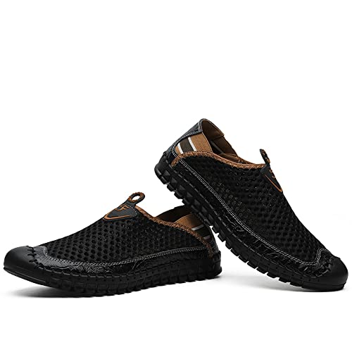 Men's Water Shoes Mesh Casual Walking Shoes Slip-On Loafers3