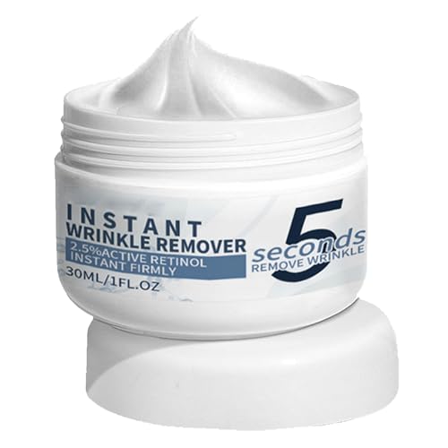 Crema Hidratante Con Retinol,Crema Eliminadora de Arrugas Instantánea de 5 Segundos,Crema Antimanchas Facial,Crema Facial Antiarrugas Y Antienvejecimiento,Crema Hidratante Facial Con Colágeno