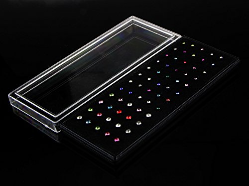 Smuobt 120Pcs 22G L Shaped Stainless Steel Nose Studs Rings Piercing Pin Body Jewelry 1.5Mm 2Mm 2.5Mm A Set White And Colour #TOP3