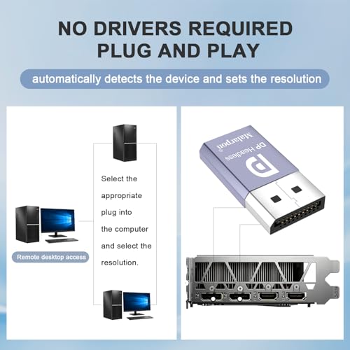 Émulateur DP 4K pour régler le problème de résolution sur PC sans écran - 4