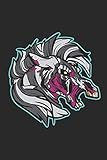  Zombie Zebra: Blank Lined Notebook for Horse Girls and Horsback Riders