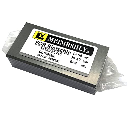 Láminas de carbón para bomba de vacío 85-47-4 mm, modelo LY-4mm, marca MEIMRSHLY, para bombas Rietschle DLT40, KLT40, VLT40, TR40DV, TR41DV, VTN40 y VTN41 miniatura 1