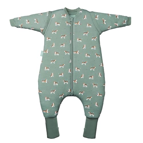 molis&co baby slaapzak met voeten 2,5 TOG, Dusty Rose, 100% katoen Oeko‑TEX 100