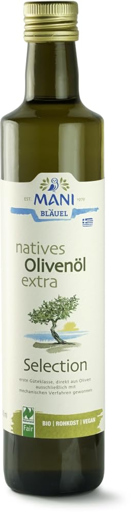 MANI natives Olivenöl extra, Selection, bio, NL Fa 6 x 500 ml