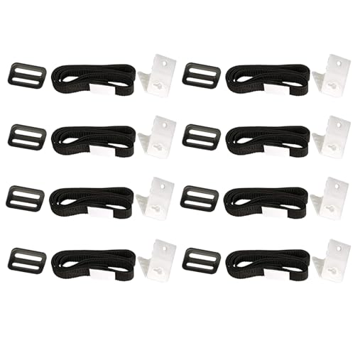 Tofficu Correas Enrollables para Cubiertas de Piscina, Cinta Ajustable para Carrete de Cubierta Solar, Accesorio Resistente para Rodillo de Manta Solar, Uso en Piscina al Aire Libre