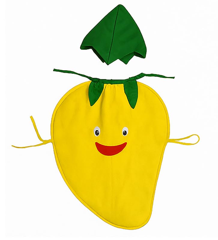 Image of FancyDressWale Fruit & Vegetable Fancy Dress Costume for Kids | Free Size 2-10 Years | School Fancy Dress, Stage Shows, Theme Parties