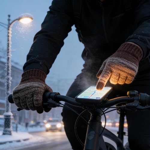 Guantes calefactables eléctricos para conducción y ciclismo en exterior 3