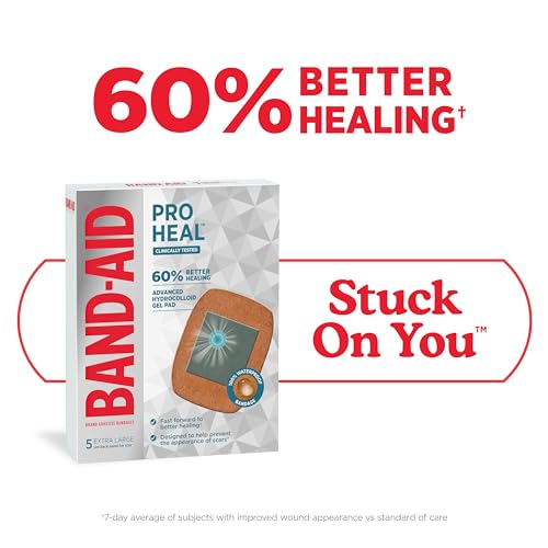 Band-Aid Brand Pro Heal Adhesive Bandages With Hydrocolloid Gel Pads thumb #2