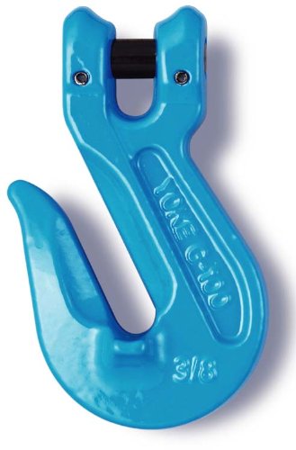 G10-107-38 G10-107 Grade 100 Alloy Steel Clevlock Cradle Grab Hook, Painted Finish, 3/8" Trade, 8800 lbs Working Load Limit