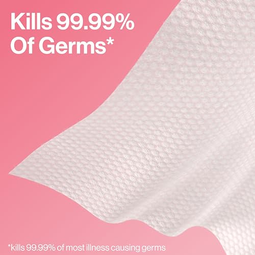 Image of The Honest Company Grapefruit Grove Sanitizing Wipes, Kills 99.99% of Germs, Safe for All Hands, Antibacterial, Dermatologist Tested, 15 Count