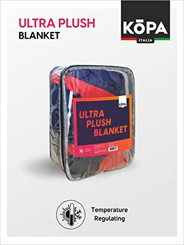Image of KOPA by Bianca 250 GSM Ultra Soft Microfiber Double Bed Ac Blanket -1pc Double Size (Nautical) Pride-Floral-dk.Green (Winter Collection)