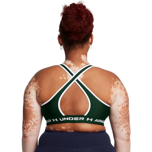 Image of Under Armour Women's Crossback Mid Impact Sports Bra