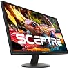 Sceptre New 22 Inch FHD LED Monitor 75Hz 2X HDMI VGA Build-in Speakers, Machine Black (E22 Series), 1920 x 1080 Pixels