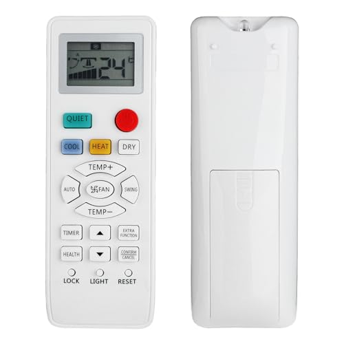 Télécommande Compatible avec Haier Climatiseur YR-HD01 YL-HD04 YR-HD06 YL-HD02 HA-0361 Remplacement Contrôleur