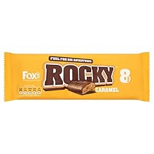 Foxs Rocky Caramel Biscuits 8 Pack 168G