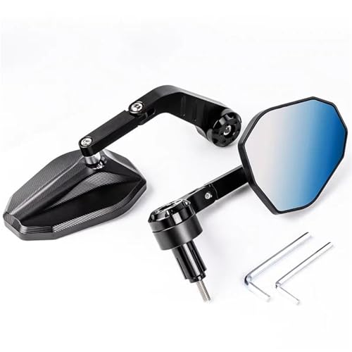 Espejo de extremo manillar para rutas urbanas y curvas con Benelli 752S y Hornet CB650F