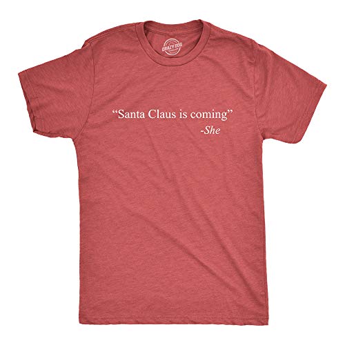 T-shirt de Noël drôle pour homme idéal pour animer une soirée festive