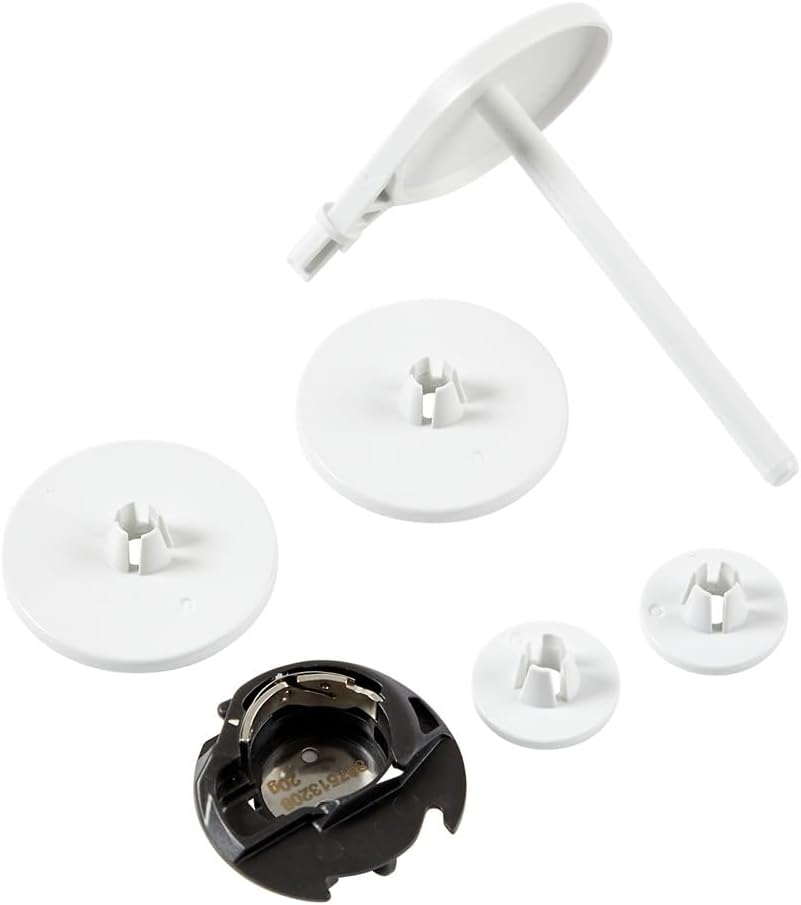 Tray of accessories for the Janome Memory Craft 100E