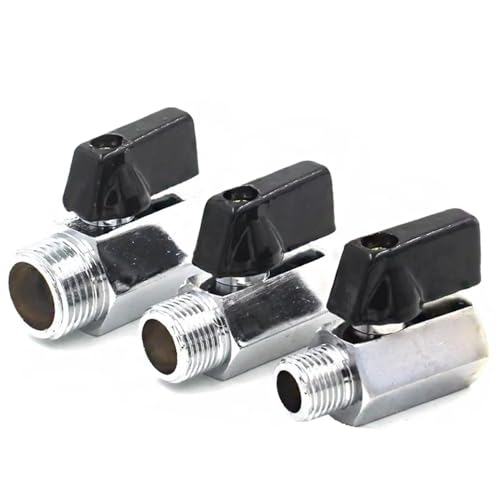 Válvula de bola mini 1/8 ideal para controlar el riego doméstico y acuarios 3