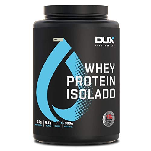 Whey Protein Isolado Dux Nutrition Sabor Coco, 900g