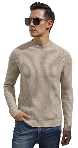 Sailwind Men's Crewneck Casual Sweater Structured Knit Soft Casual Pullover4