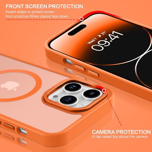 Bentoben Magnetic For Iphone 13 Pro Case [Compatible With Magsafe] Translucent Matte 13 Pro Phone Case Slim Thin Shockproof Women Men Girls Boys Protective Cover Cases For Iphone 13 Pro 6.1" thumb #4