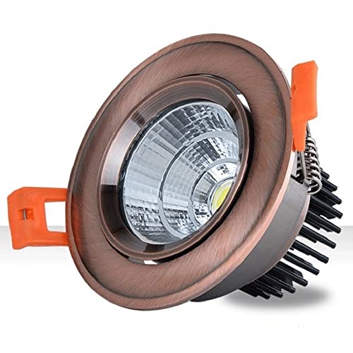 Plafonnier encastré COB 15W puissant avec lumière 6000K
