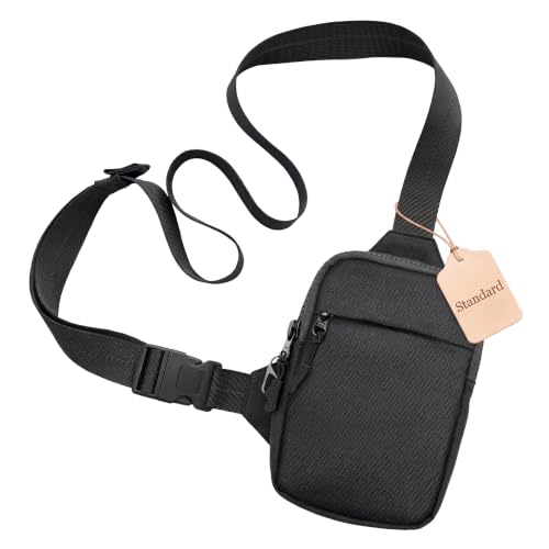 Travel Sling Bag for Men & Women, Anti-Theft RFID Blocking Crossbody Bags